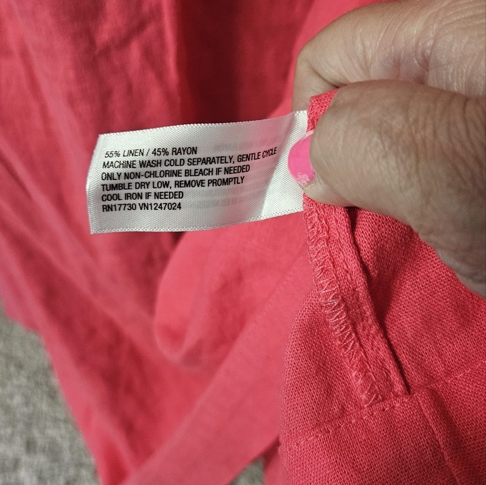 Universal Thread Hot Pink Mini Dress with V-Neck - Picture 6 of 9